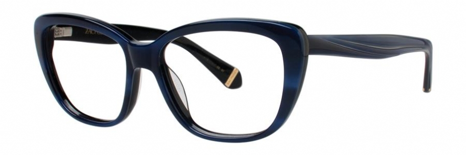 ZAC POSEN LORETTA BLUEHORN