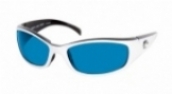 COSTA DEL MAR HAMMERHEAD 580 WHT-BLK-BLUE-MIRROR-580HH