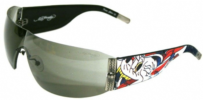 ED HARDY EHS 010 BLACK